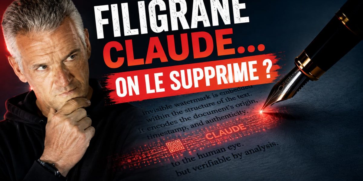 Filigrane CLAUDE on supprime