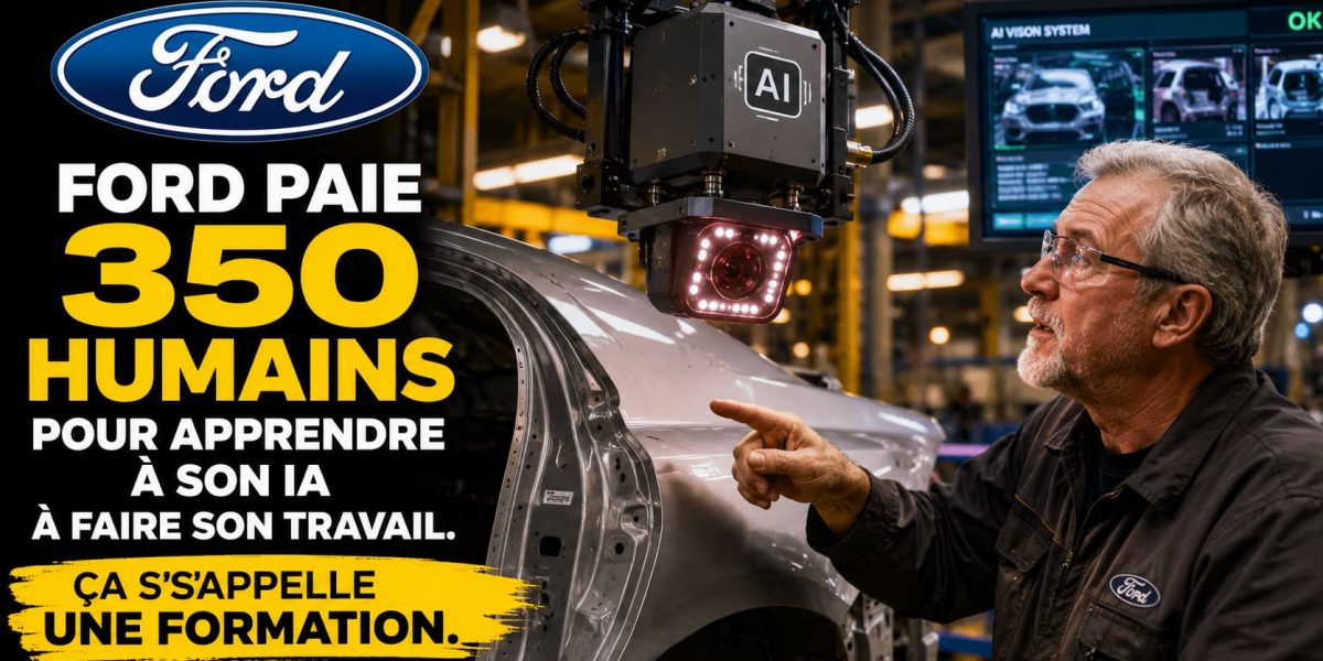Ford embauche des humains