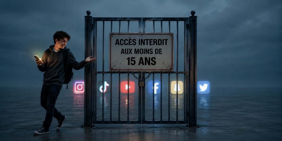Réseaux sociaux interdit aux moins de 15 ans