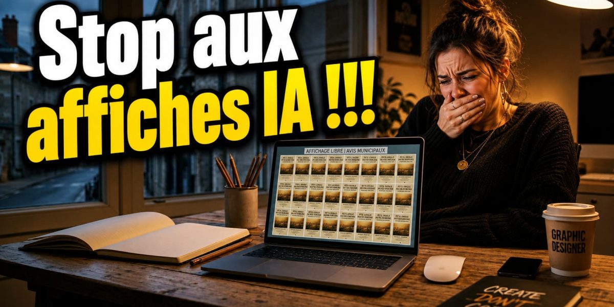 Stop aux affiches IA